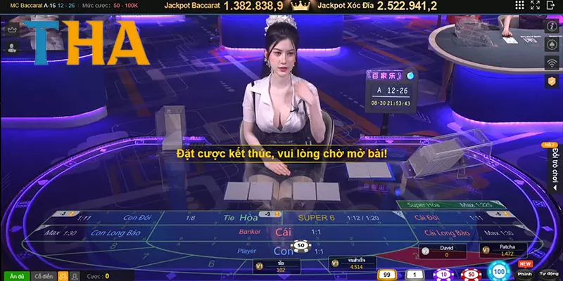 Các game Casino hay nhất tại nhà cái Thabet