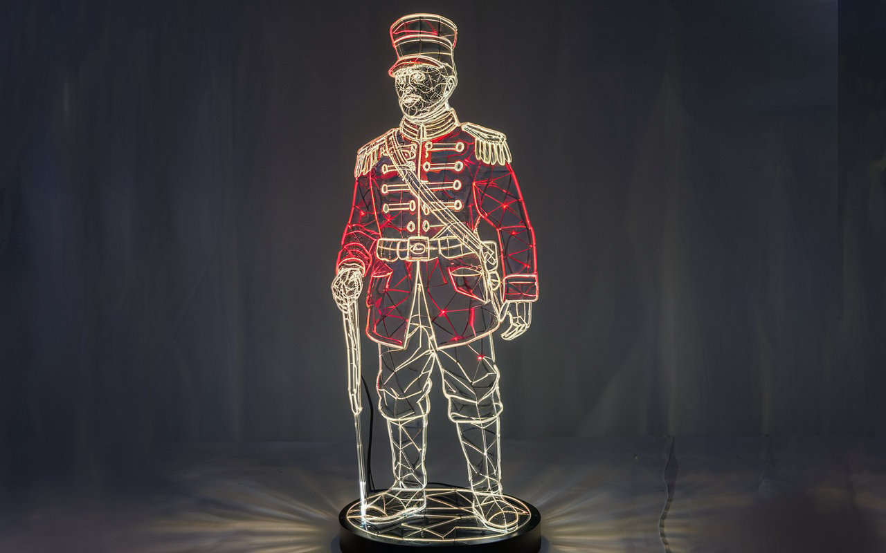 Atlanta Gift Showroom 3D Lighted Christmas Soldiers