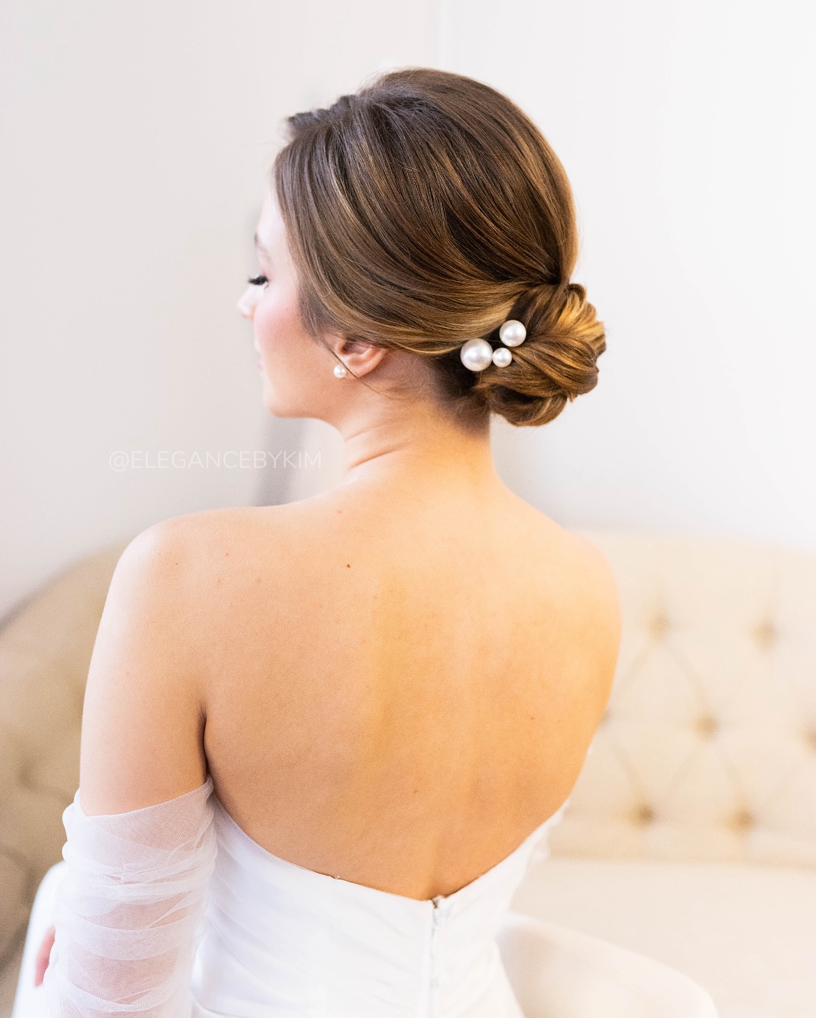 Bridal Updos for Medium Hair