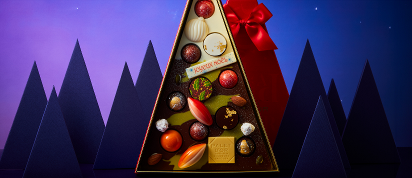 Palette d'Or Winter Artisan Chocolates