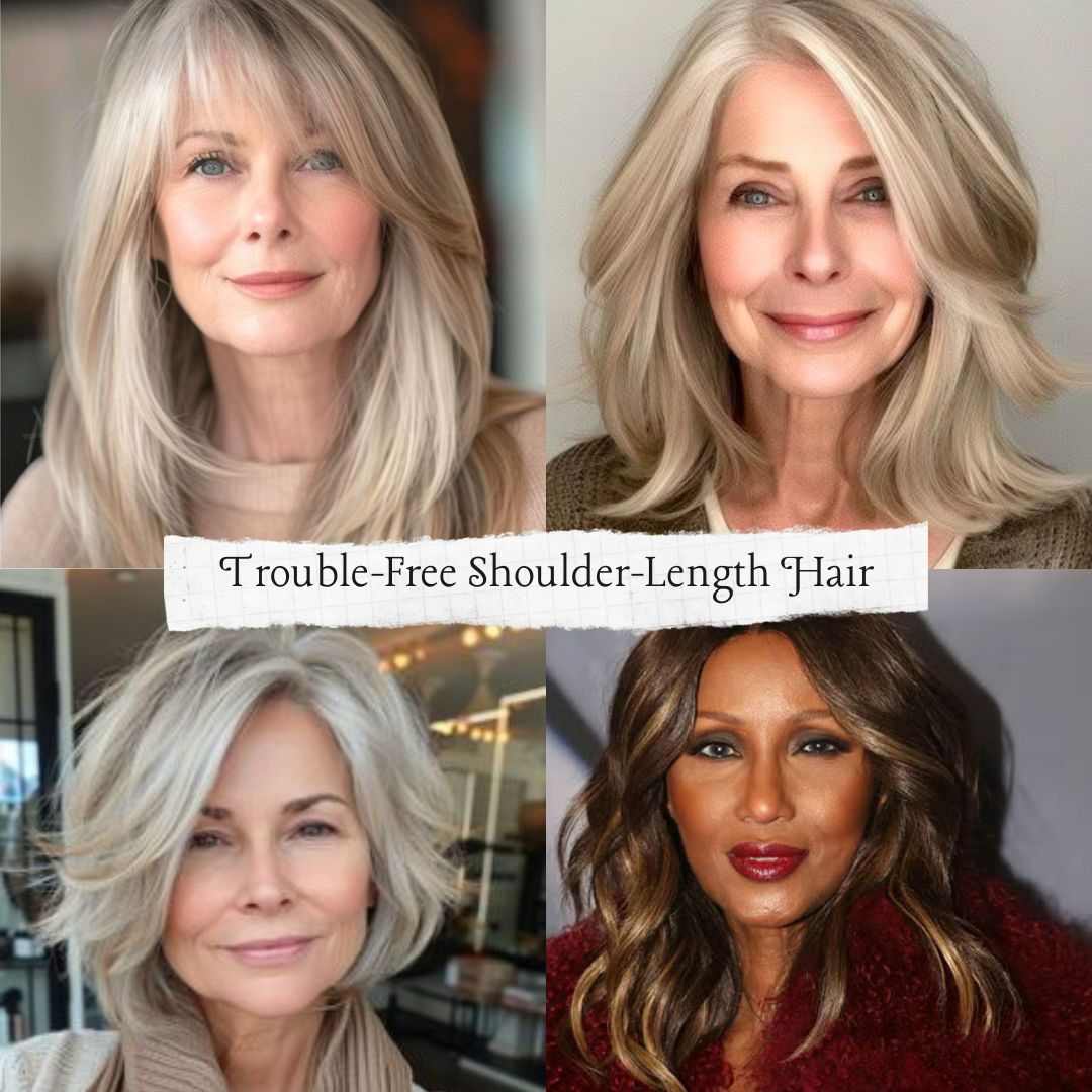 Trouble-Free Shoulder-Length Hair
