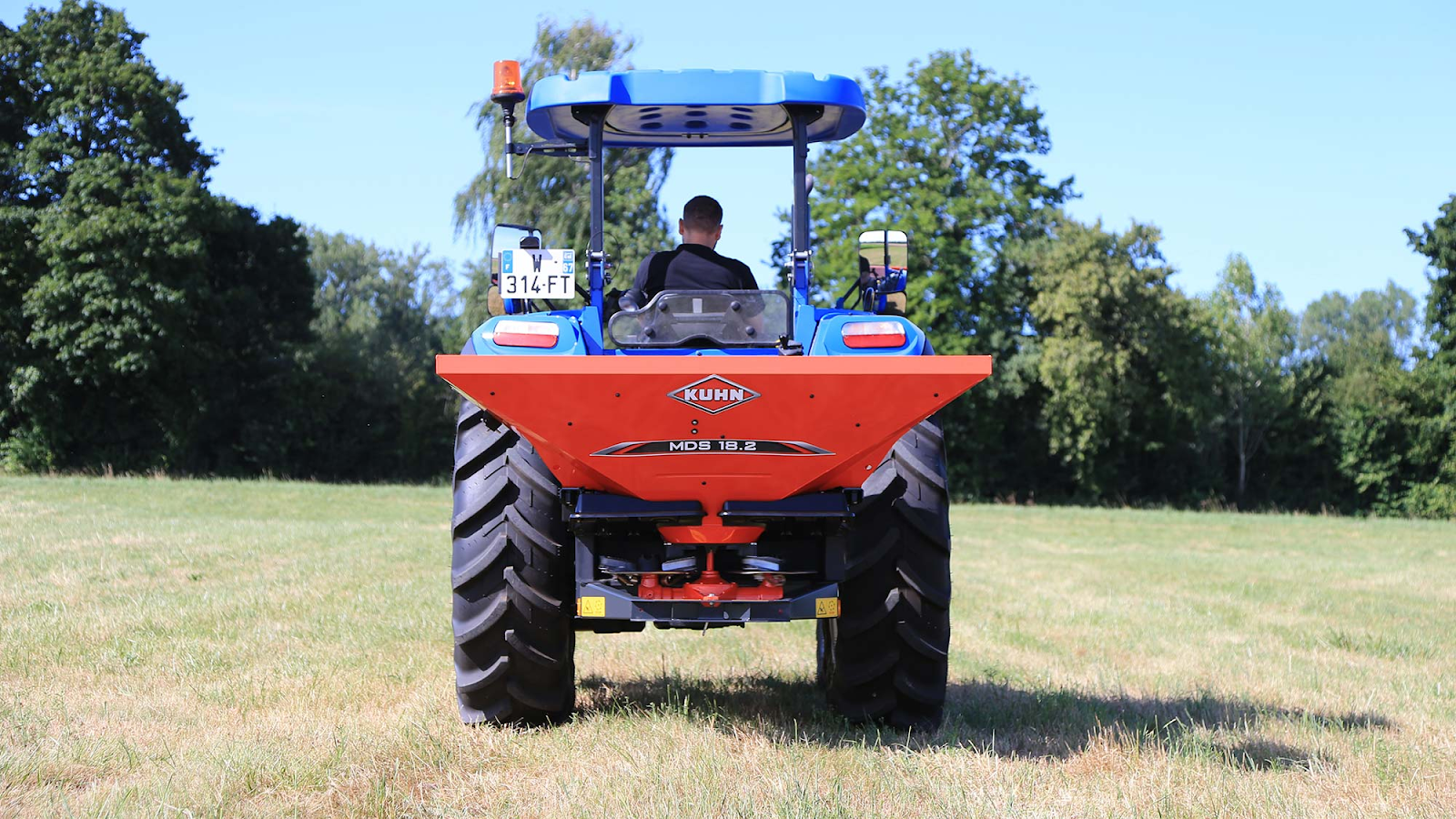 Application of 3 Point Fertilizer Spreader