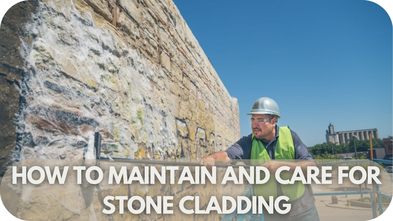 Keep your stone cladding looking great with simple maintenance tips.