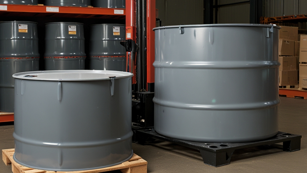 55 gallon drum size