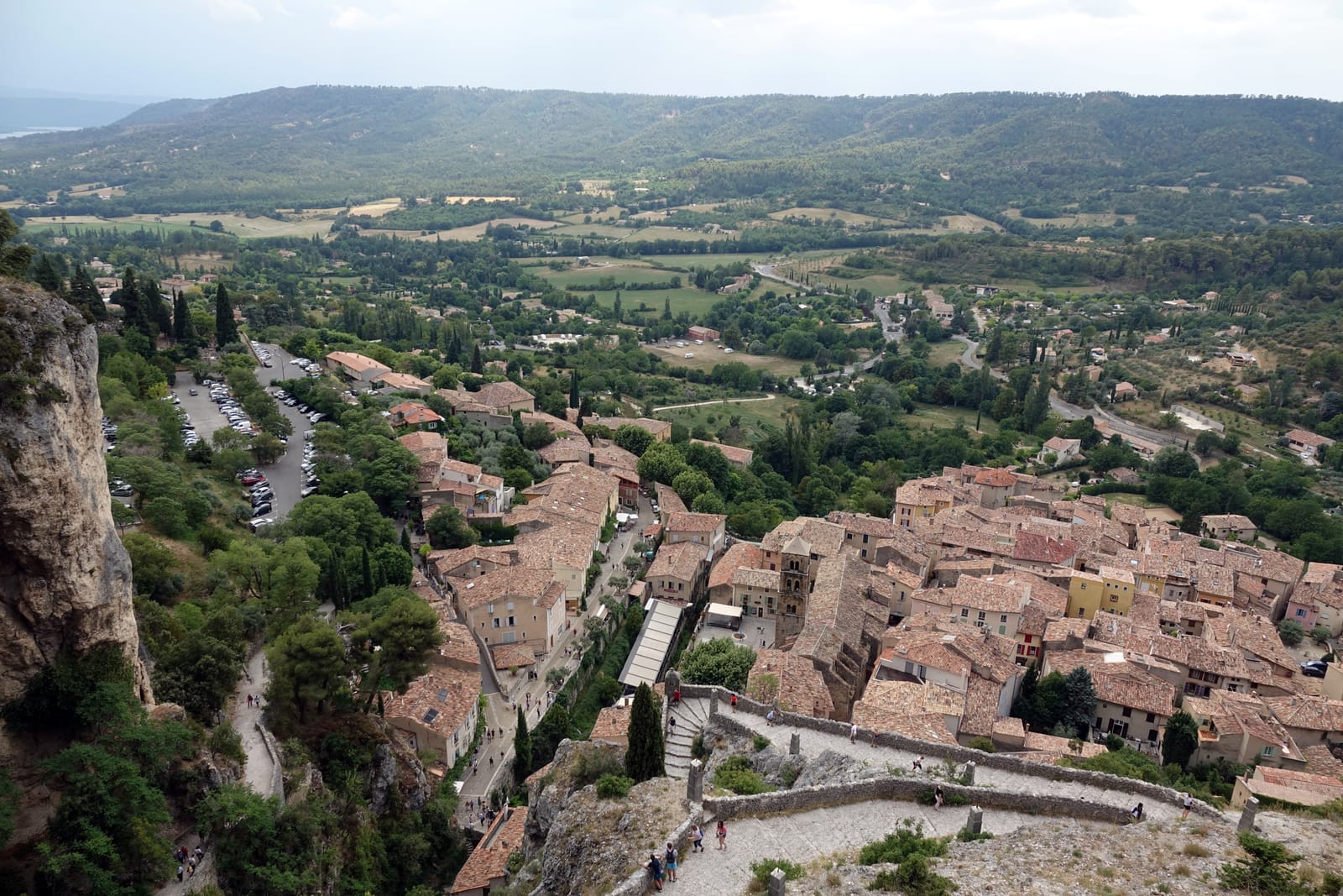 Weg in Moustiers-Sainte-Marie, Provence