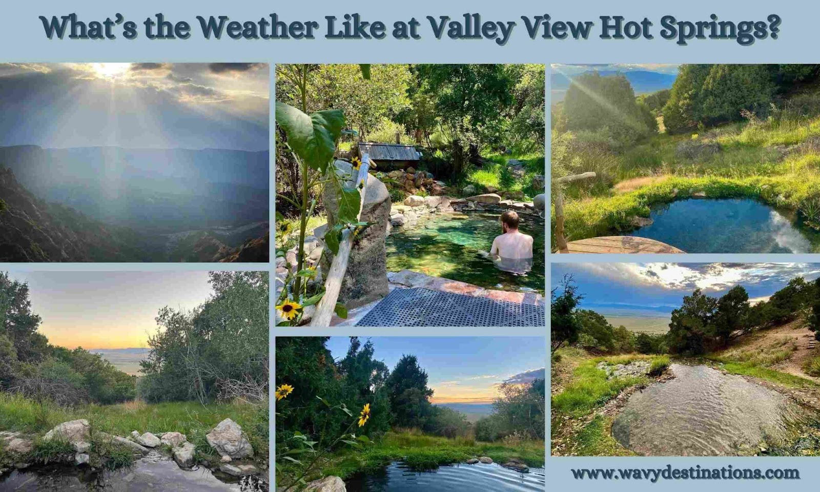 Weather at Valley View Hot Springs