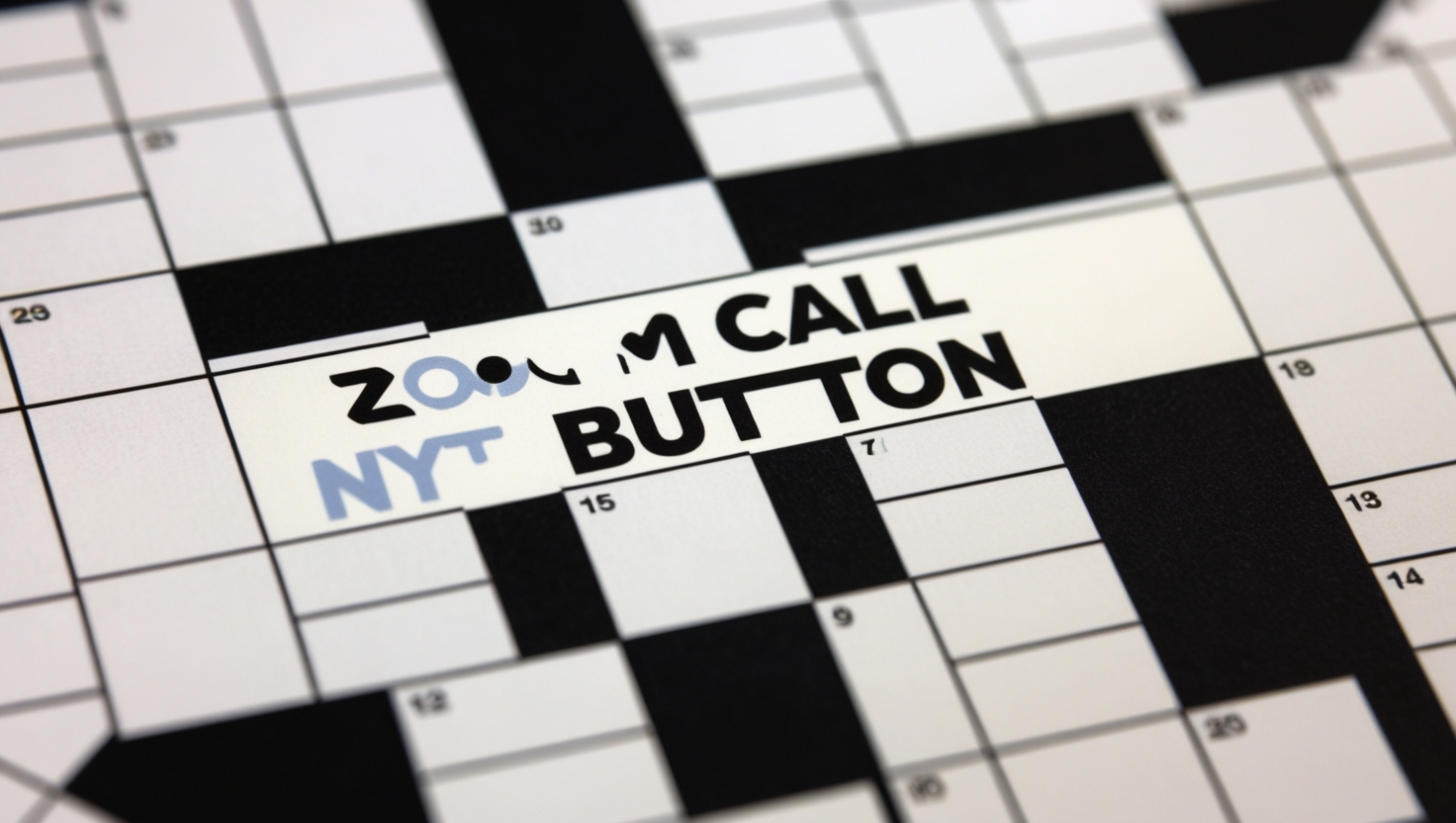 Zoom Call Button NYT