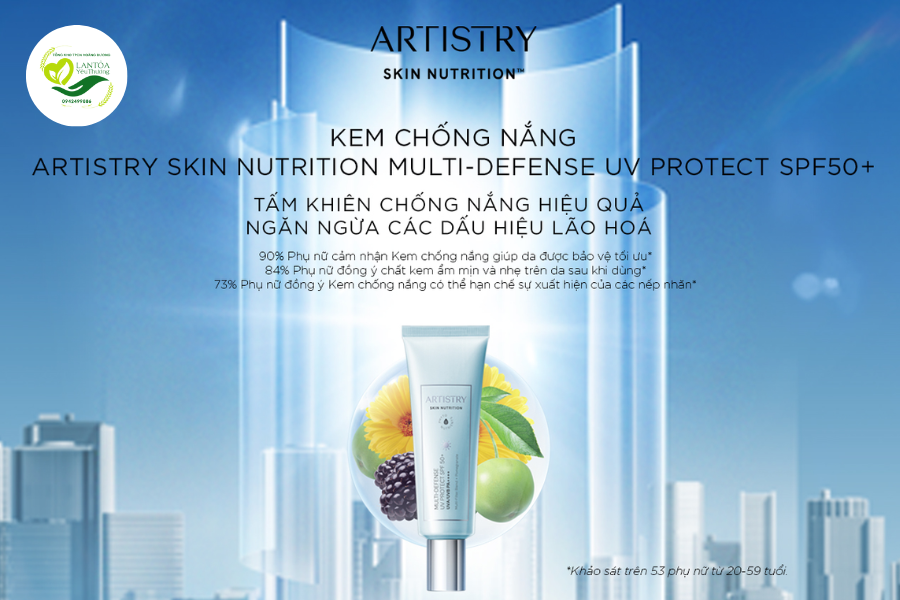 Giới thiệu về Kem chống nắng Artistry