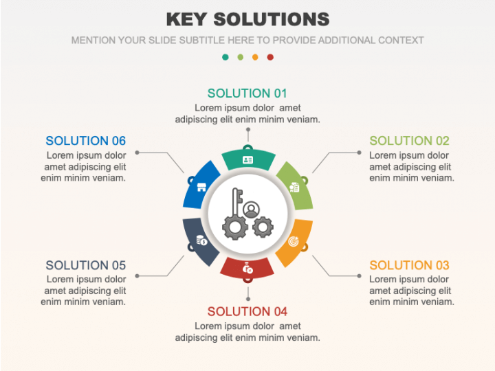 Key solutions slide