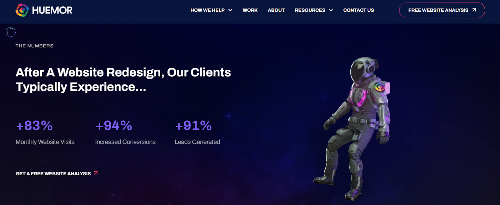 Huemor homepage