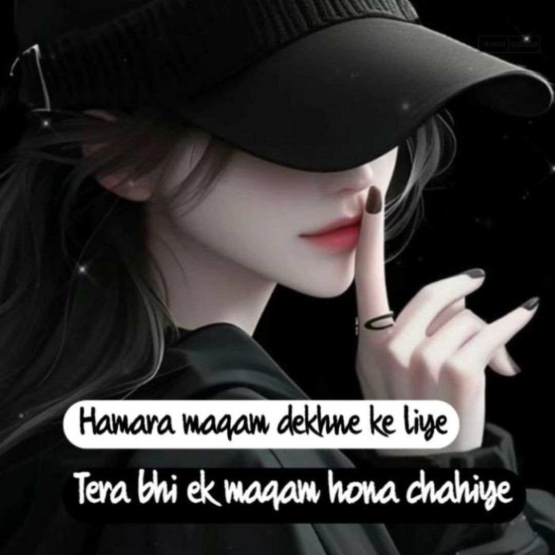 Best 2 Line Attitude Shayari in English