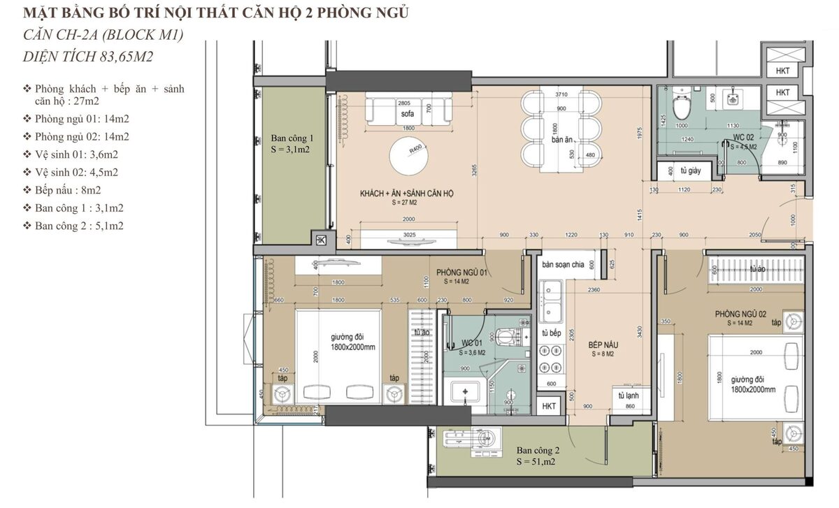 Mặt bằng dự án Newtown Diamond 4