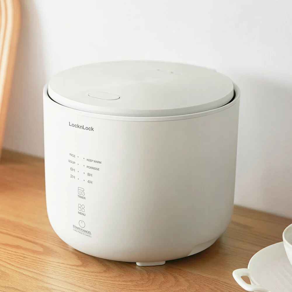 Cơm chín đều, dẻo thơm mỗi ngày với nồi cơm điện LocknLock!