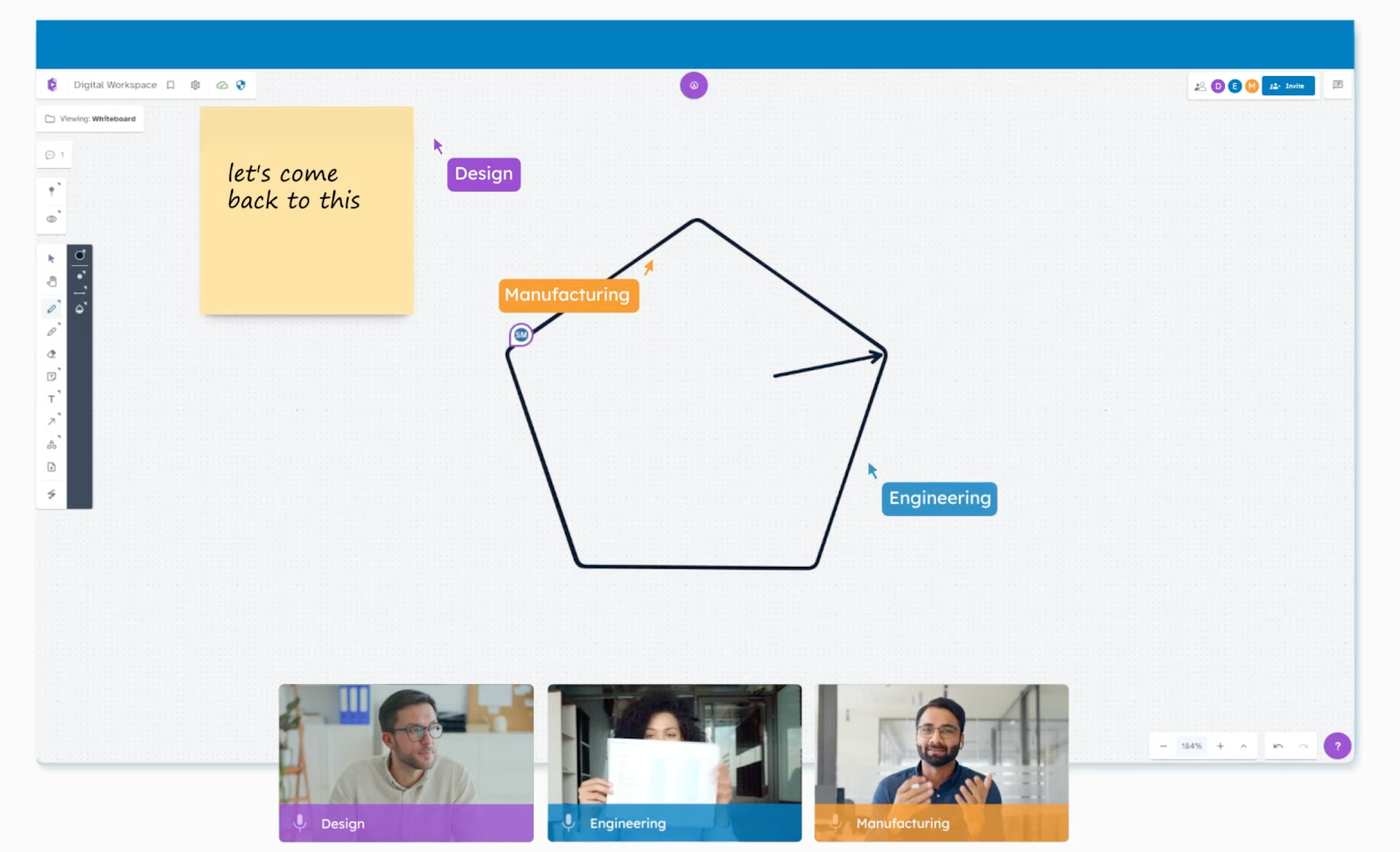 CADchat Whiteboard feature