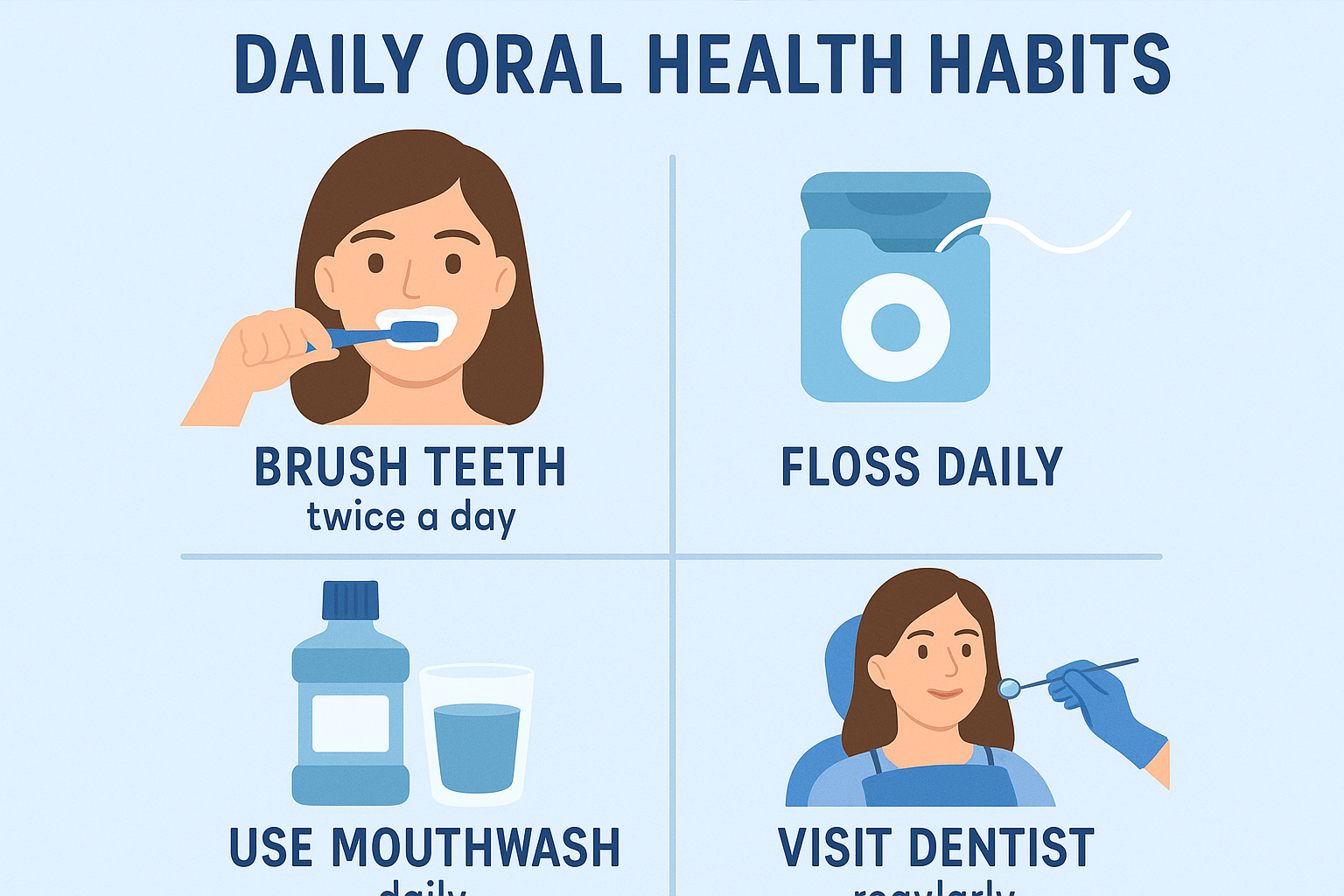 daily oral hygiene routine