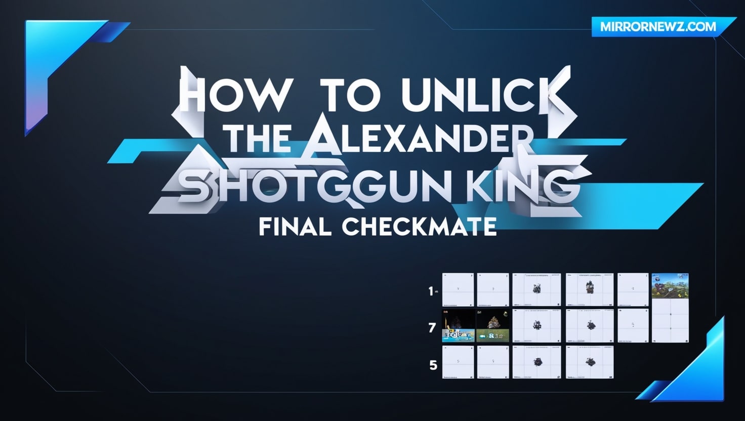 How To Unlick The Alexander In Shotgun King Final Checkmate