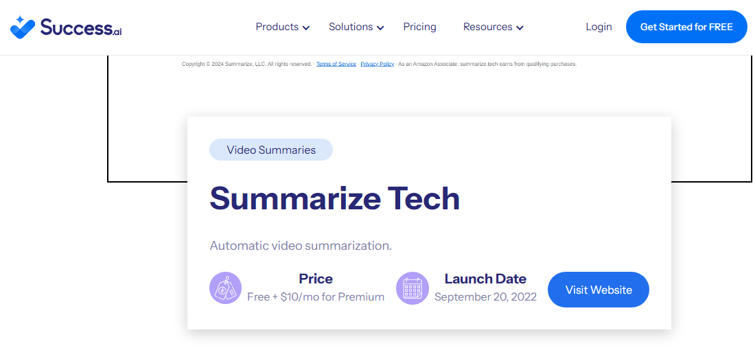 The Best AI Video Summarizers for Long Videos (Free & Paid) - Adilo Blog