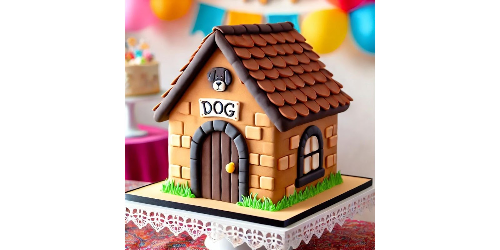 Dog House Cake