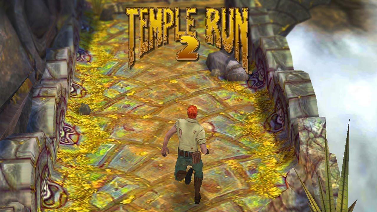 The Official Picture of Temple Run 2 with its character