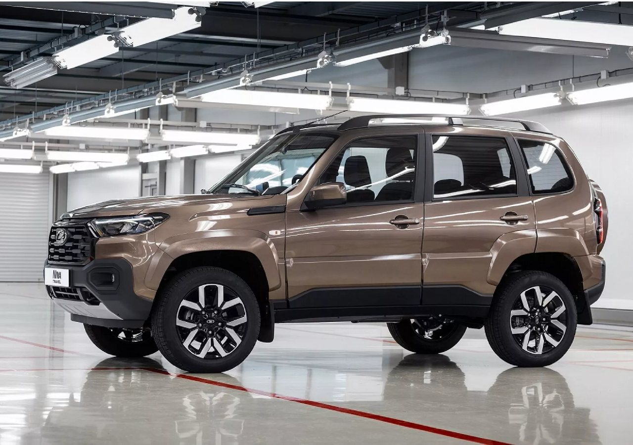 The 2025 Lada Niva Travel features a refreshed exterior and new engine with slight power gain, maintaining its efficiency and rugged off-road capability.