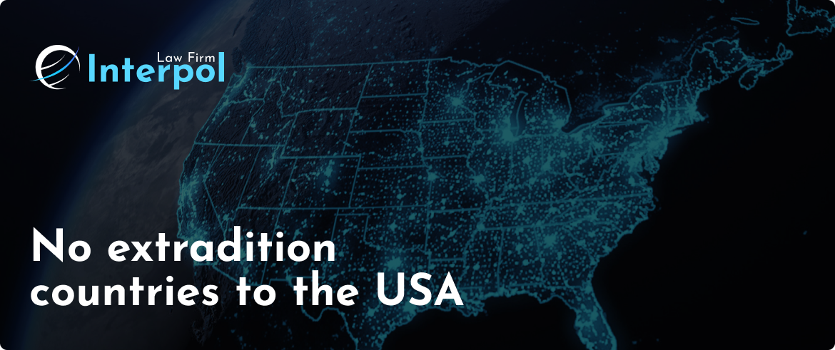No extradition countries to the USA