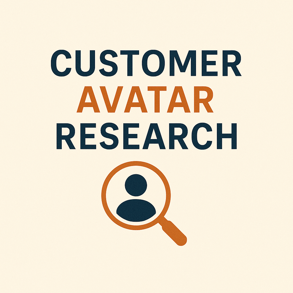 Customer Avatar Research graphic