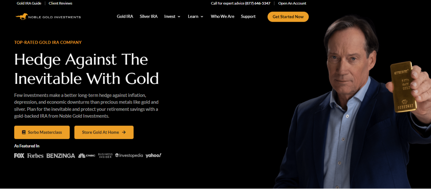 Noble Gold Investments location and website