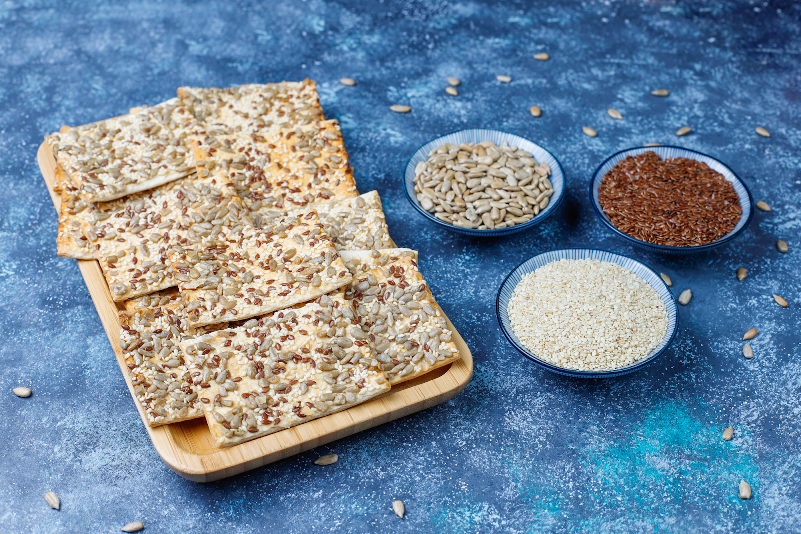 Crispy Millet Crackers