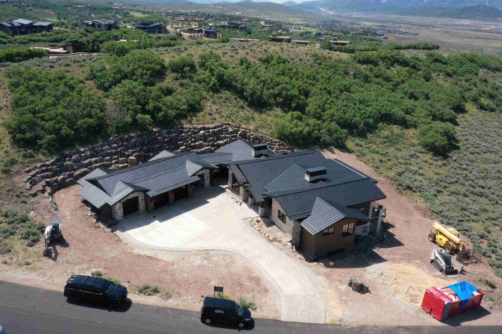 A roofing project with Metal vs Asphalt Roofing in Park City