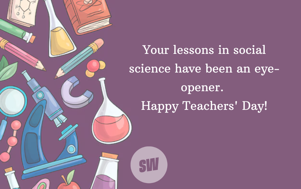 happy teachers day wishes for science teacher