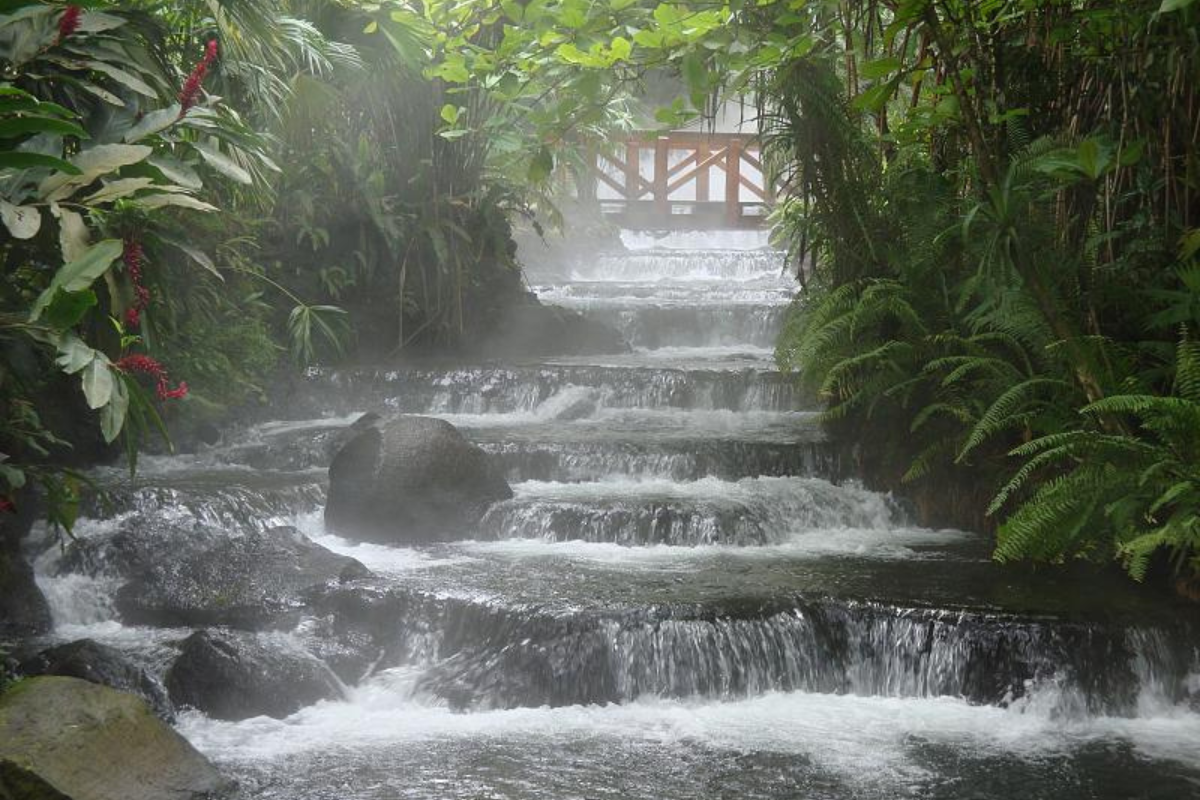 Hot springs in Costa Rica 