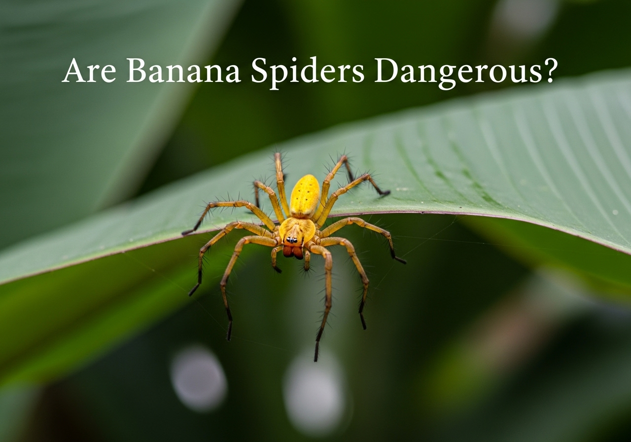 Are Banana Spiders Dangerous?