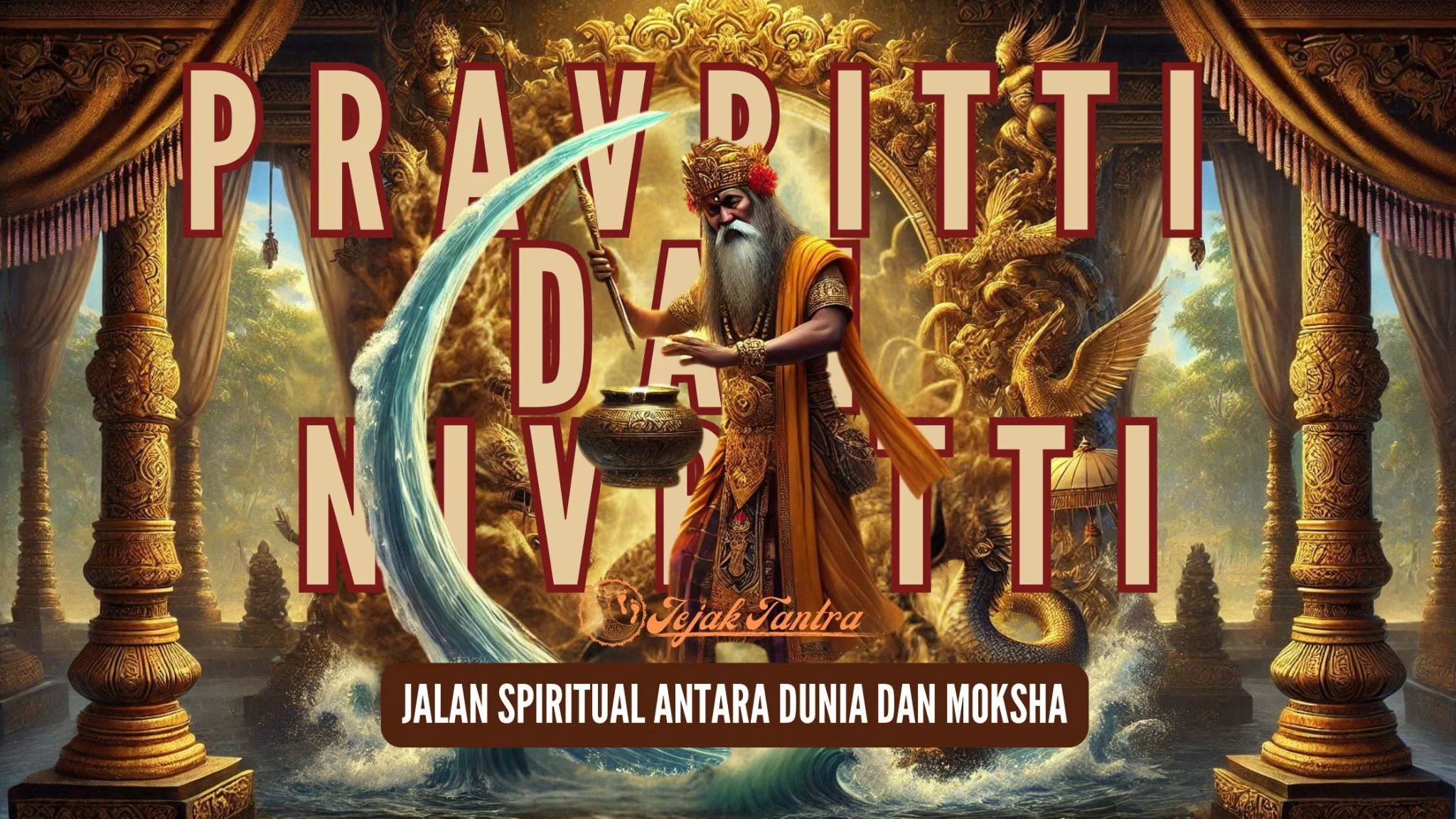 Pravritti dan Nivritti: Jalan Spiritual Antara Dunia dan Moksha