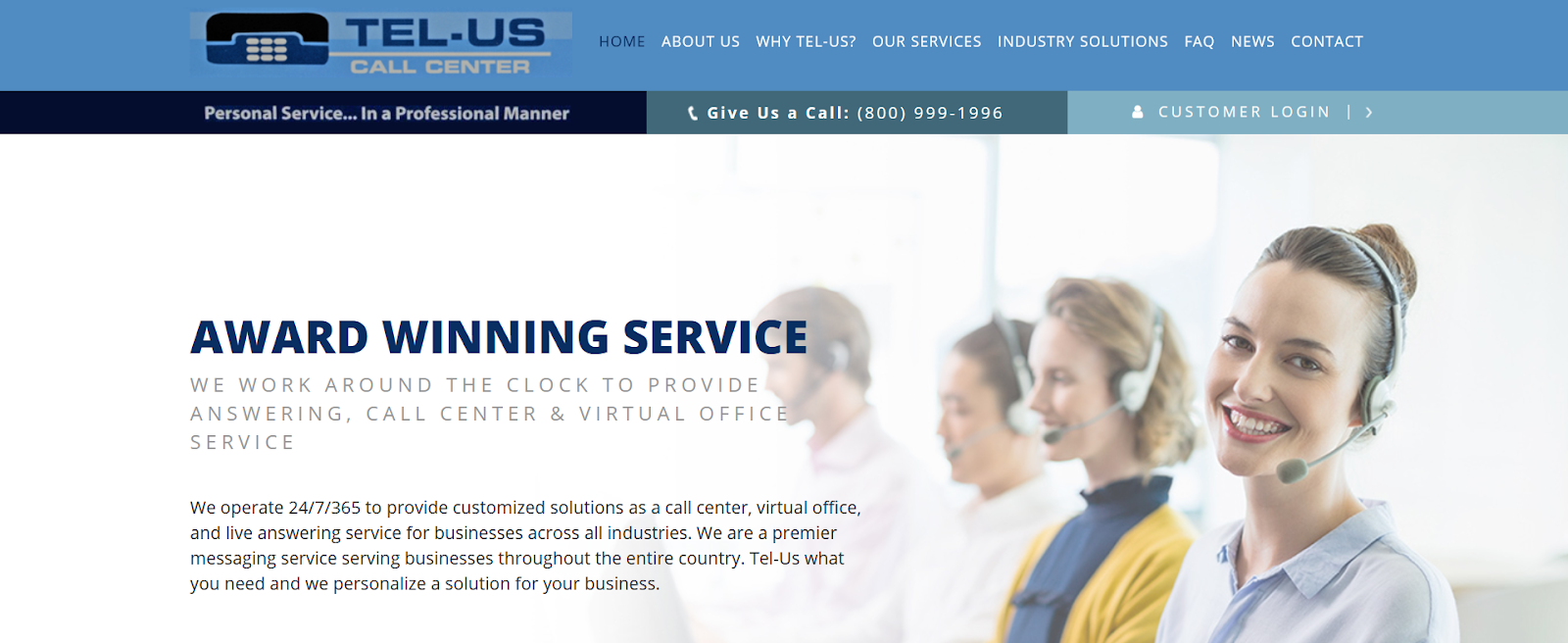 Tel-Us Call Center