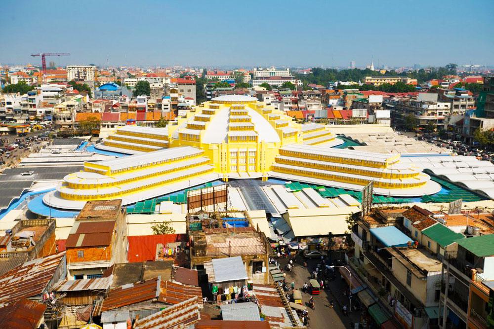 Chợ trung tâm Phnom Penh Phnom Penh, Campuchia