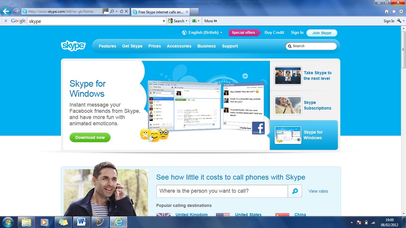 skype