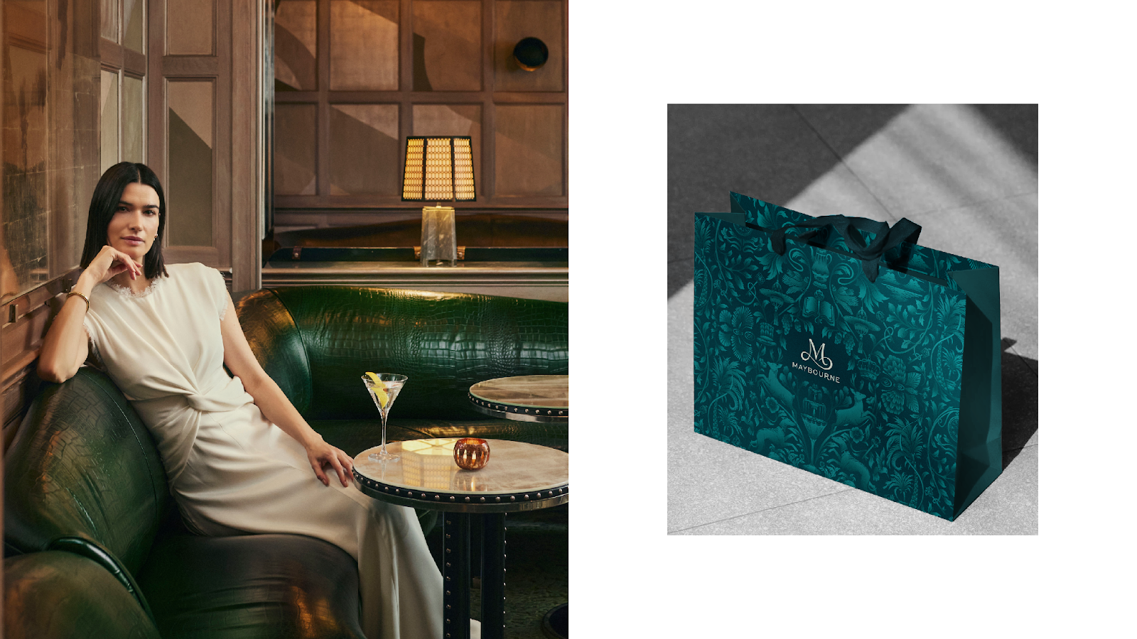 Image from the Maybourne Hotel Group's New Branding and Visual Identity article on Abduzeedo