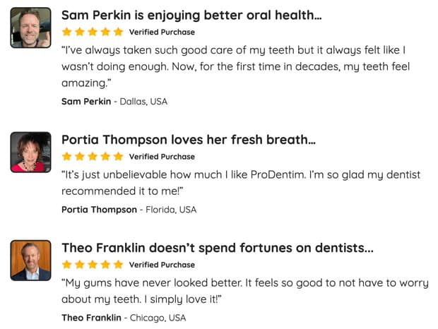 ProDentim Customer Reviews