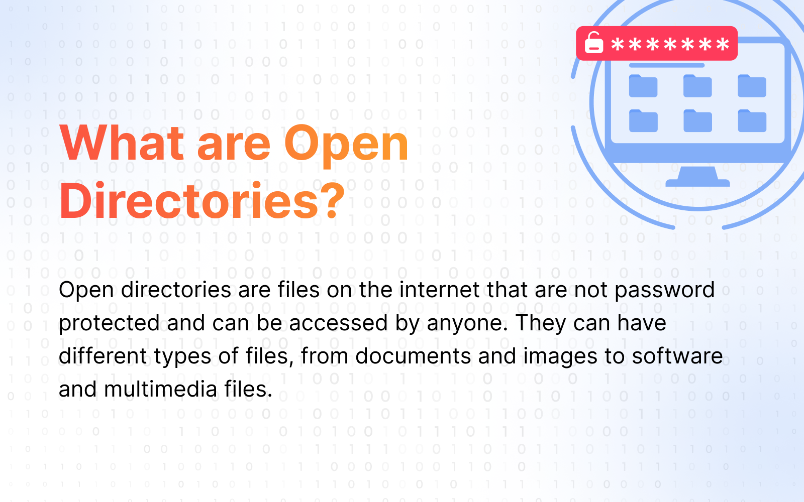 Open Directories and Risks