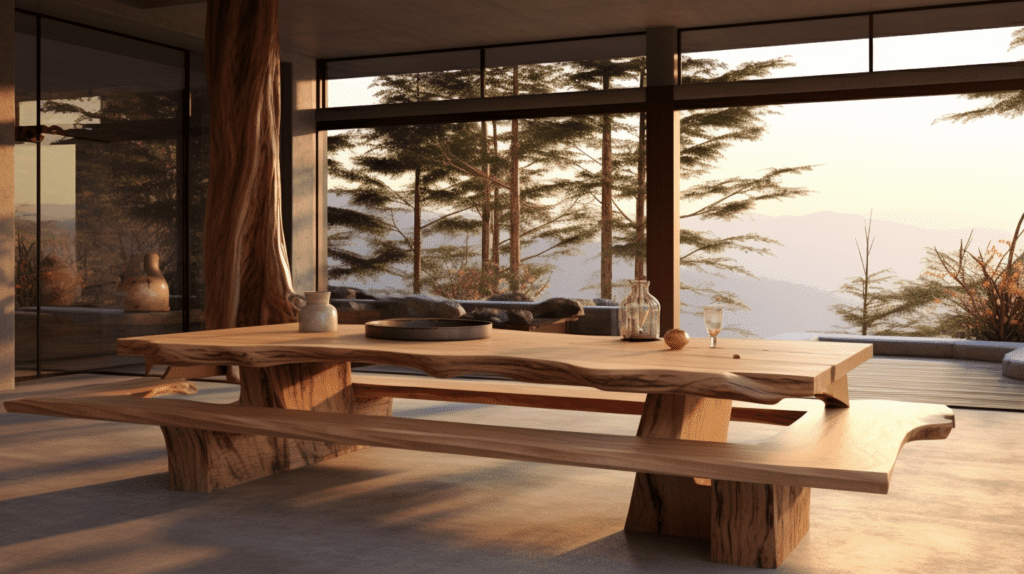 Zen Retreat dining table