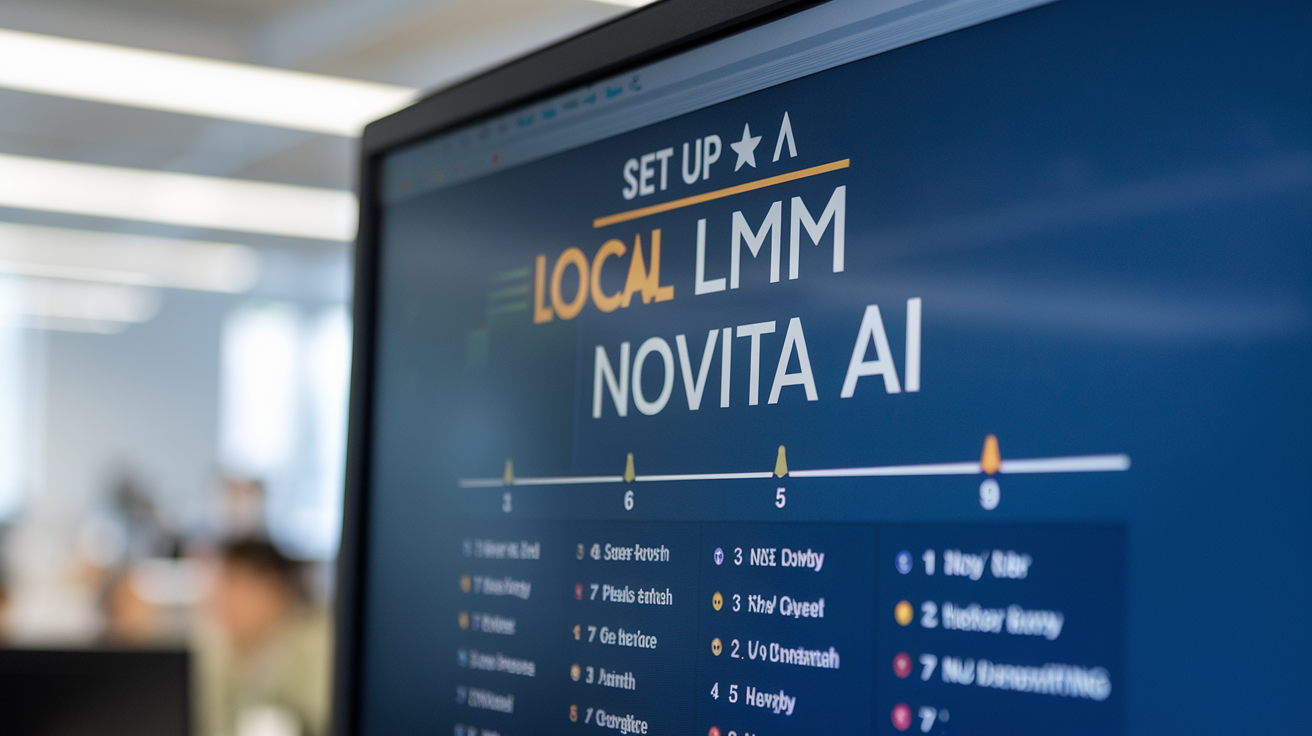 How to Set Up a Local LMM Novita AI