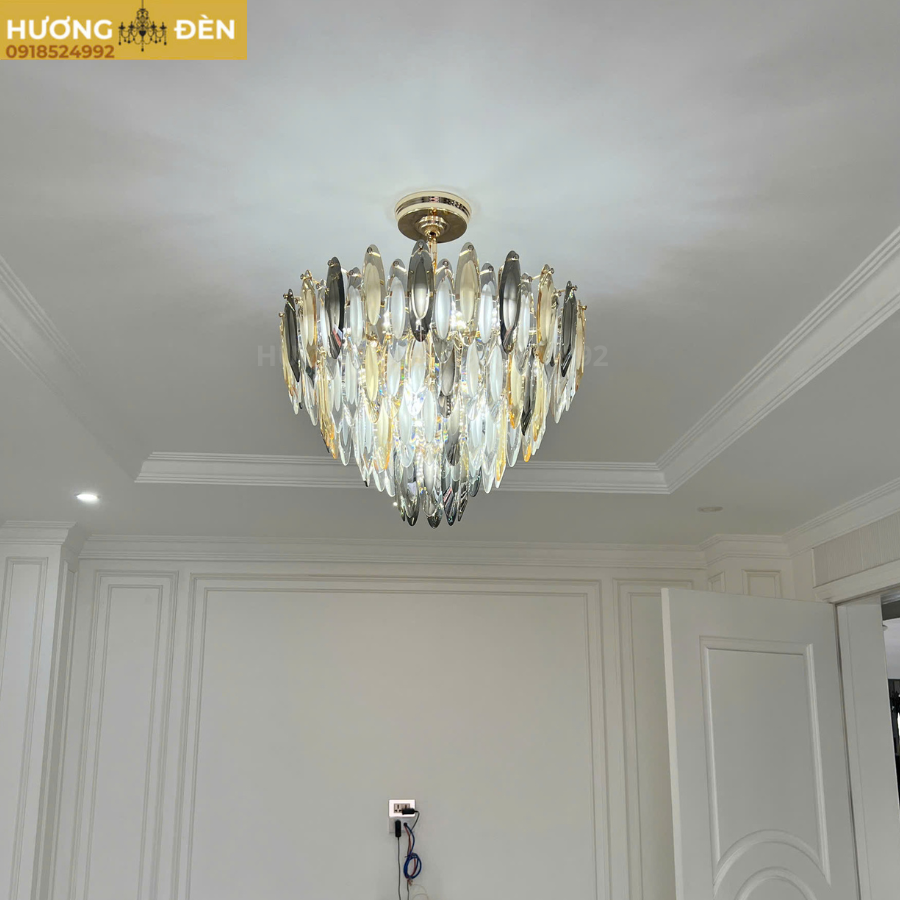 Đèn thả Pha Lê Ø800*H480 - E14*21