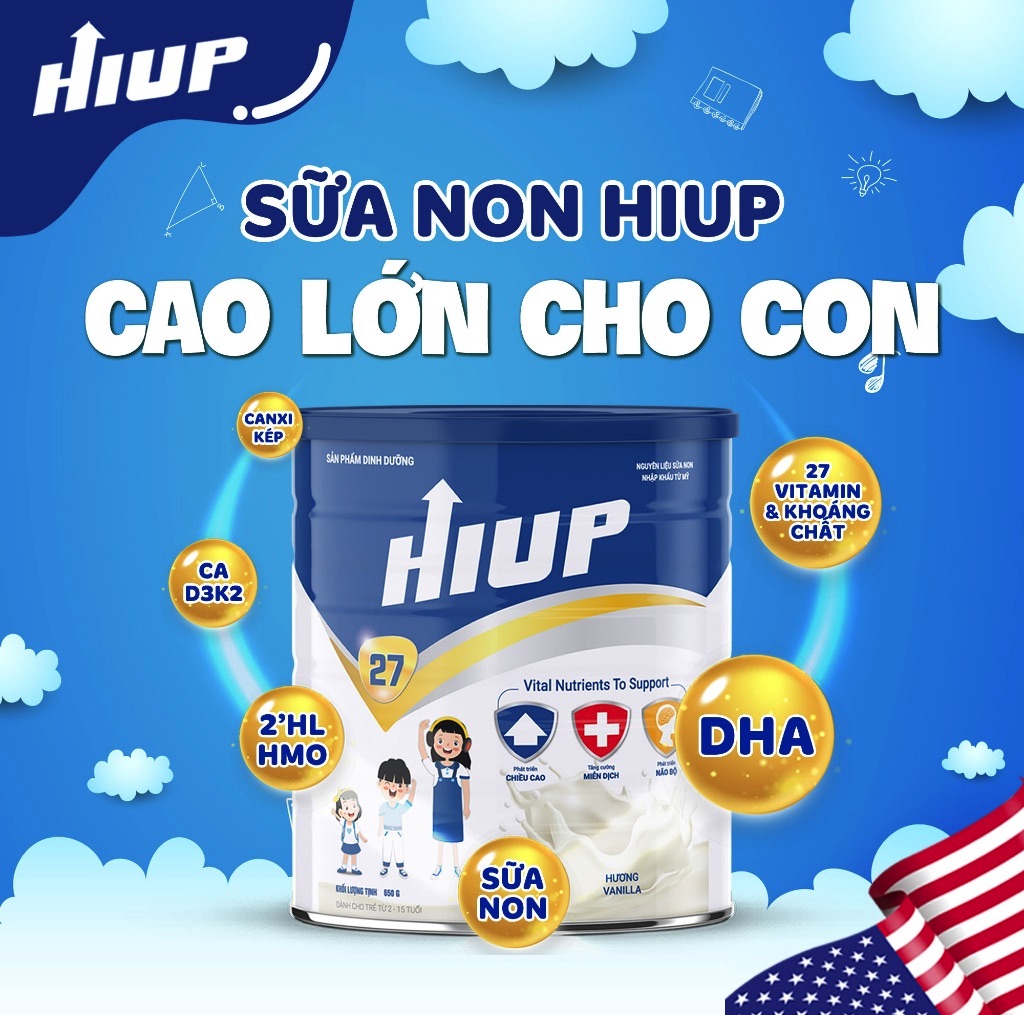 Hiup là sữa gì