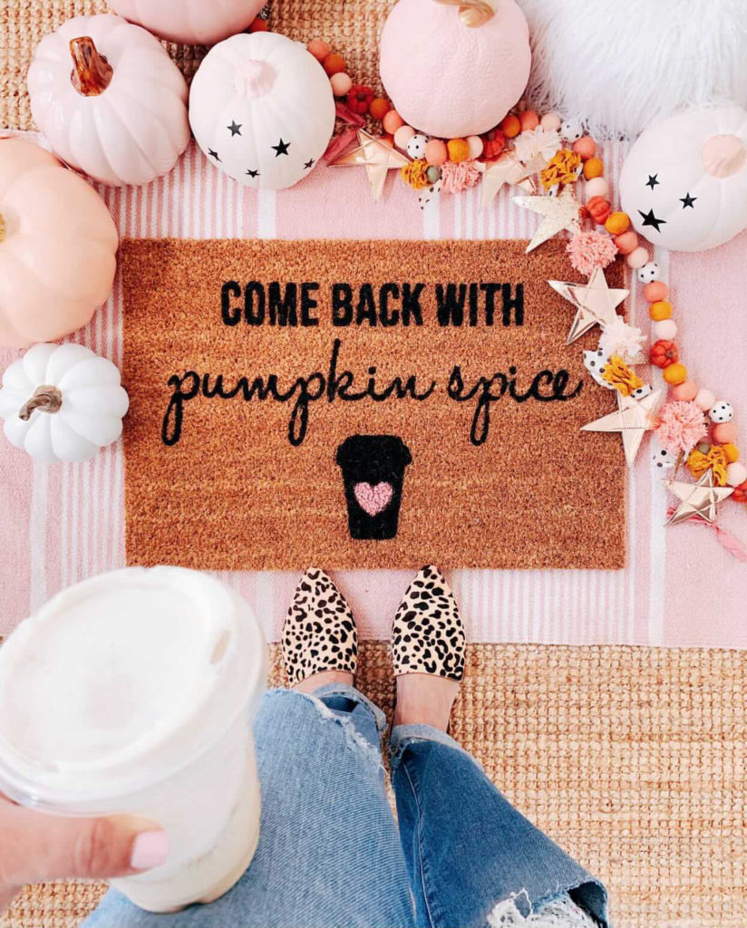 Fall-Themed Welcome Mats