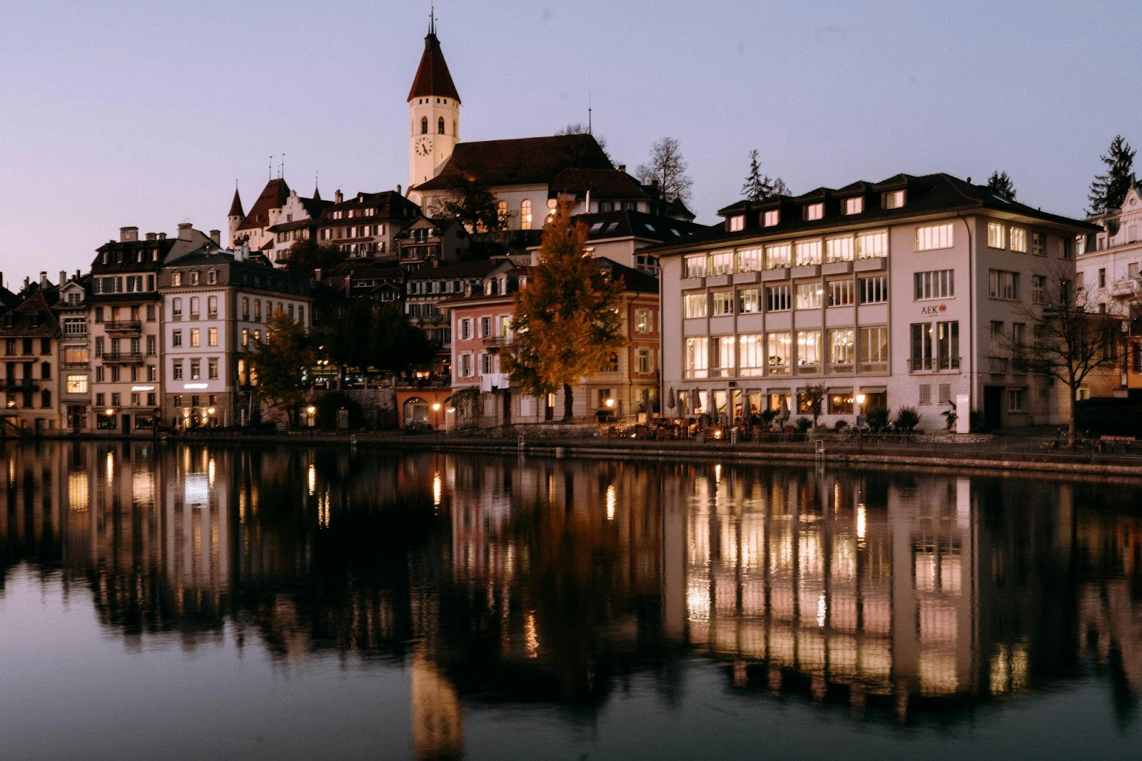 Luzern cityscape illustrating its serene environment
