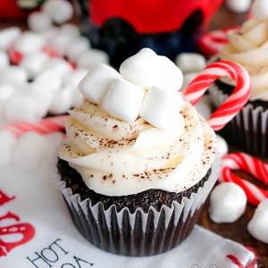 Hot Chocolate Cupcakes 1