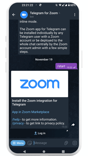 Zoom Bot