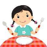 876 Girl Eating Breakfast Illustrations & Clip Art - iStock