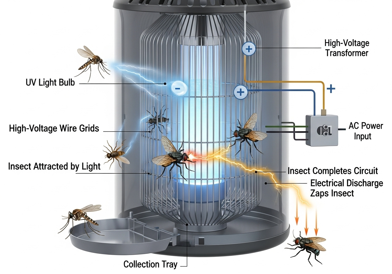 How Bug Zappers Work? How Bug Zappers Work?