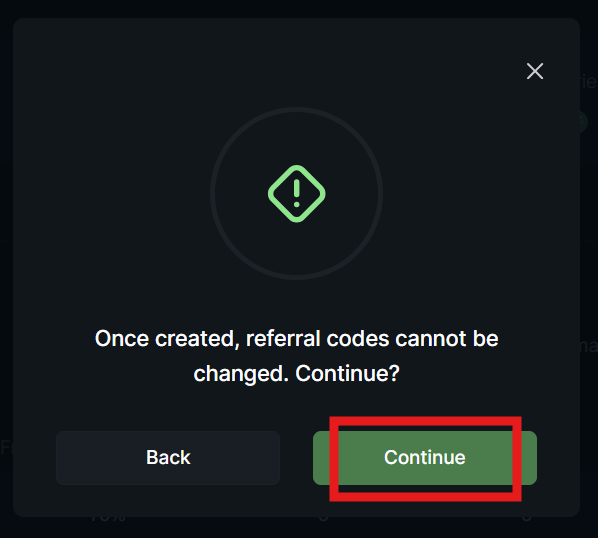 LeveX Referral Continue
